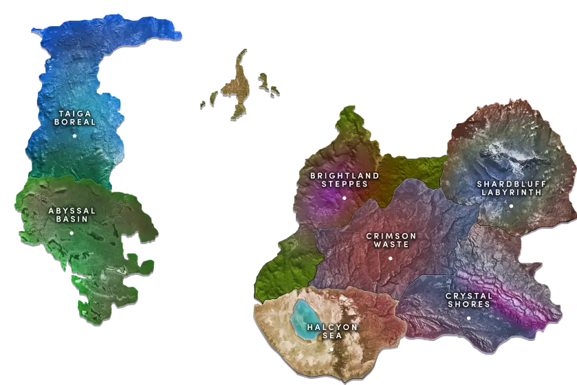 Map Regions